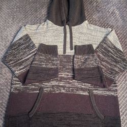 Pullover Knit Hoodie 