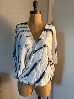 Young Fabulous & Broke designer boho kimono wrap top XS