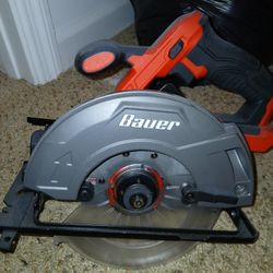 Bauer 20 Volt Cordless Circular Saw