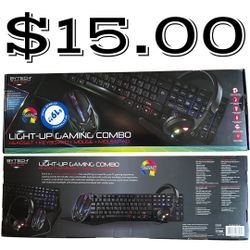 Light Up Gaming Combo 