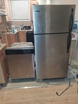 3 Kitchen Appliances: Refrigerator, Stove, Dishwasher