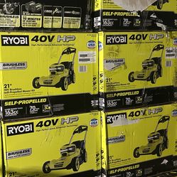 Ryobi 40v 21in Mowers 