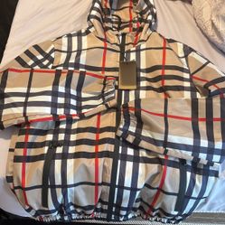 Burberry Windbreaker Size Large