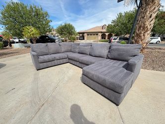 Gray Sectional Couch - Free Delivery