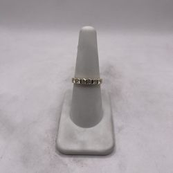 18kt Gold Diamond Engagement Style Band