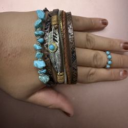 Bracelet/ring Set 
