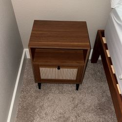 Nightstand With Cubby