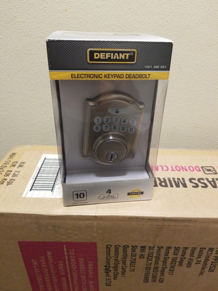 Electronic Keypad Deadbolt