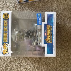 Funko pop Guardian ship:ROCKET 