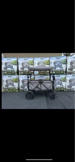 Jeep Wrangler Stroller wagon with canopy