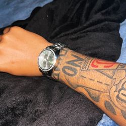 Rolex Date Just Oyster, 36 mm, Oystersteel, white gold and diamonds