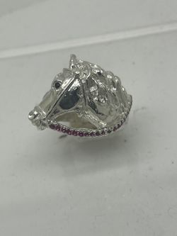 silver Horse Ring