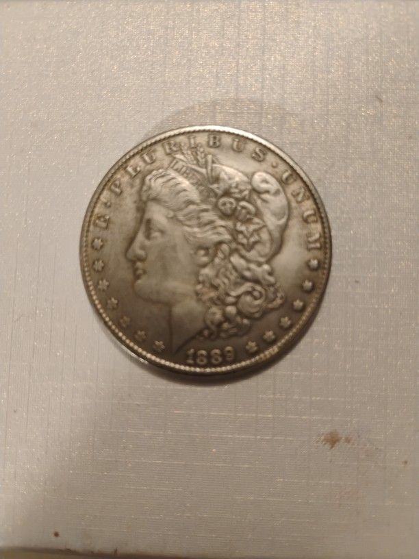 1889 Morgan Silver Dollar (S Mint)