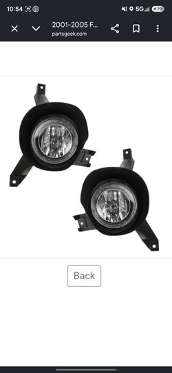 Explorer sport fog lights