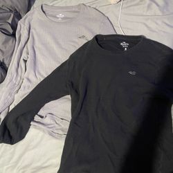Hollister Long Sleeve Heavyweight Shirts Size Xs