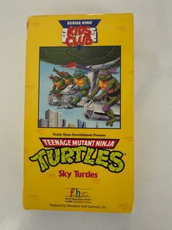 TMNT VHS Sky Turtles