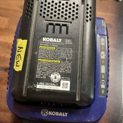 Kobalt Charger And Battery 
