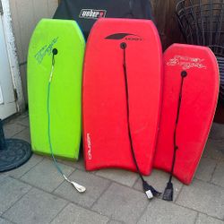 3 More y Boggie Boards - All 3 $80 , Individual $30 Each 