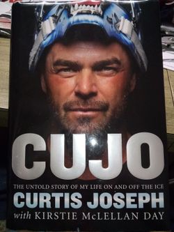 Hardcover"CUJO" Autobiography Of Curtis Joseph