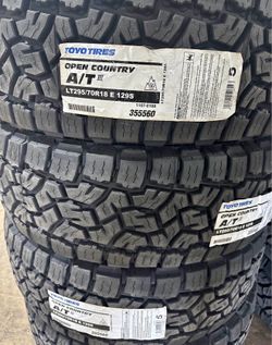 295 70 18 Toyo