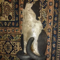 RAKU CAT, $75 Signed