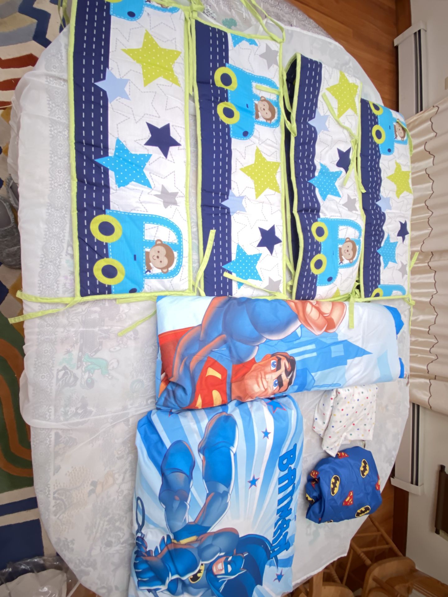 A Brand New Crib Bedding Set