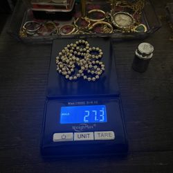 10k Gold Moon Chain 27 Grams