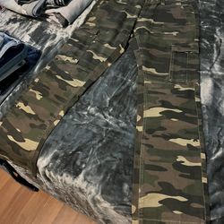 Camo Cargos