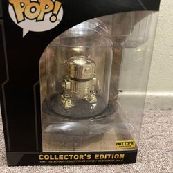 Gold R2-d2 Funko Pop