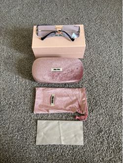 Miu Miu Blue Women’s Sunglasses