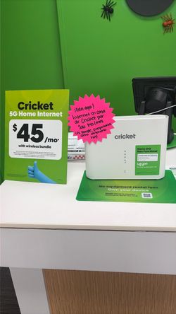Cricket Internet Gateway 5G Home Router