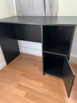 Black computer desk for sale