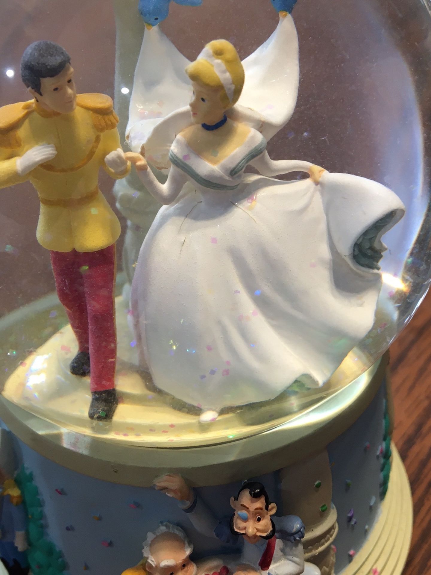 Disney Cinderella Music Snow Globe