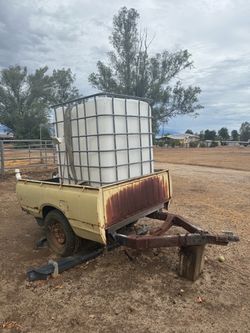 Water Tank on Trailer with pump