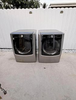 LG Front-Load Washer and Dryer Set