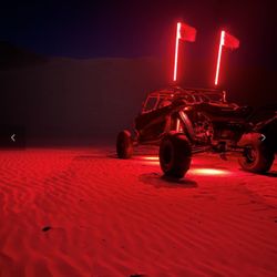 Whip Tech Led Spiral Flag.