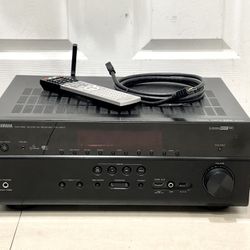 Yamaha RX-V 677 Receiver. AirPlay Supported