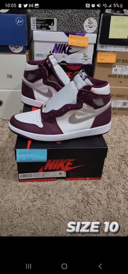 Jordan 1 "Bordeaux" Size 10