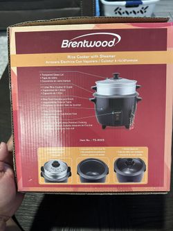 Rice Cooker With Veggies  Steamer 