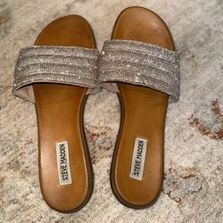 Steve Madden Bling Slide Sandals 