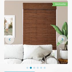 3 Custom Never Used bamboo Wireless Shade