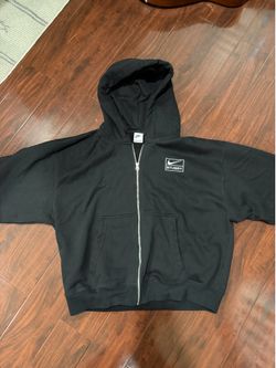 Black Stussy x Nike Zip up