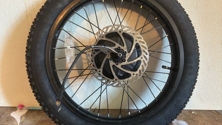 E-bike motor hub wheel need gone