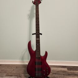 ESP LTD B-334 Electric Bass Guitar Stain Red 