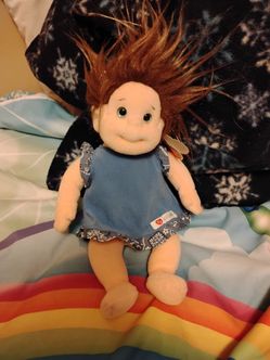 Ty Gear Soft Baby Doll with Red Hair