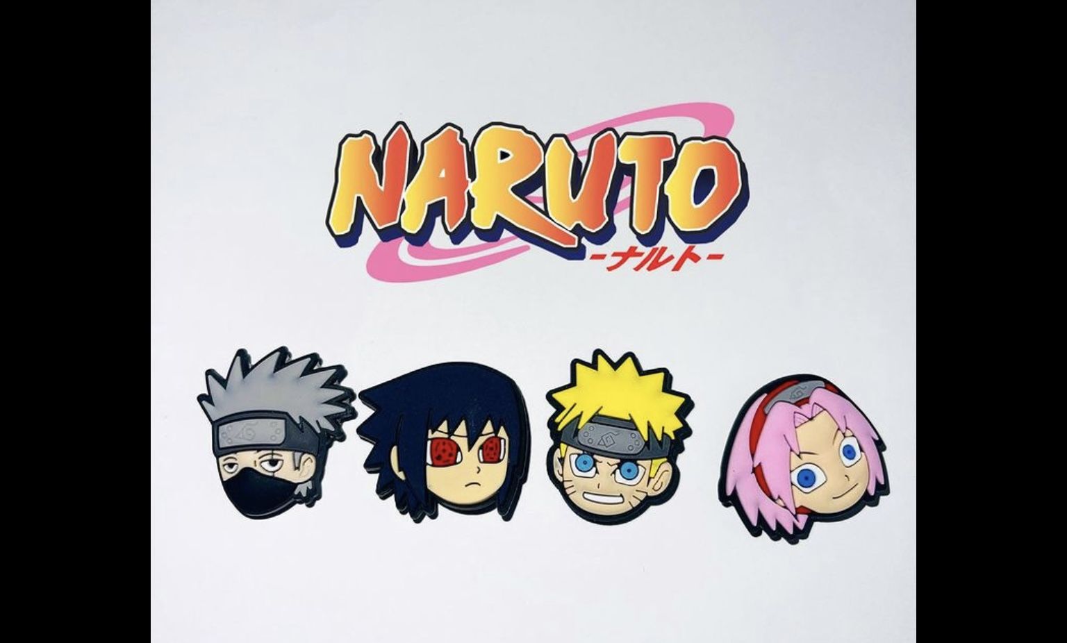 Naruto croc charms