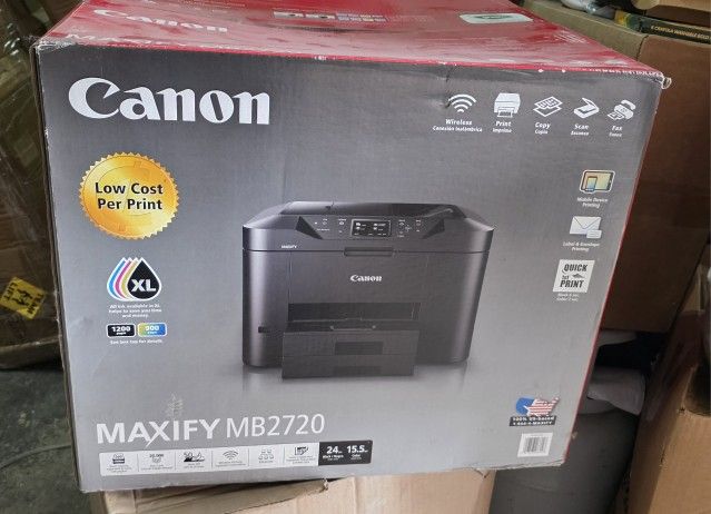 NEW CANON MAXIFY MB2720 WIRELESS PRINTER