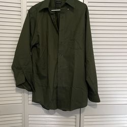 Van Heusen Men's Dress Shirt Regular Fit Oxford Solid