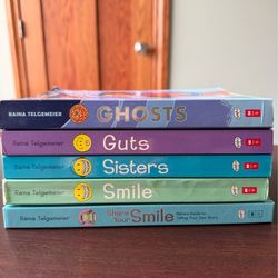 5 Raina Telgemeier Books