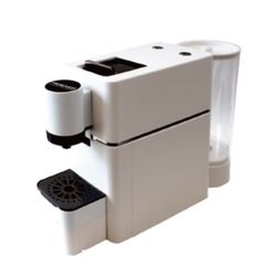 Pascucci compact coffee machine, espresso coffee machine, white